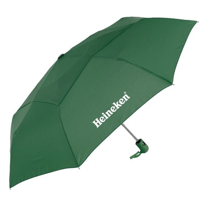 The Vented Mighty Mite Auto Open & Close Folding Umbrella